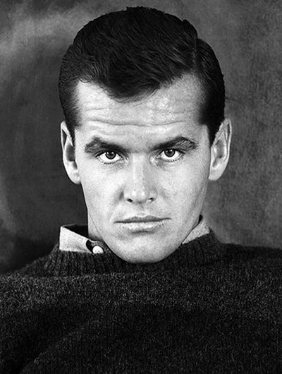 Retrato del joven Jack Nicholson 